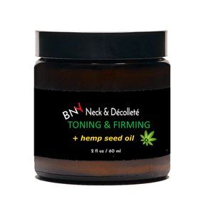 Neck & Décolleté Toning and Firming Cream w/ Hemp Seed Oil